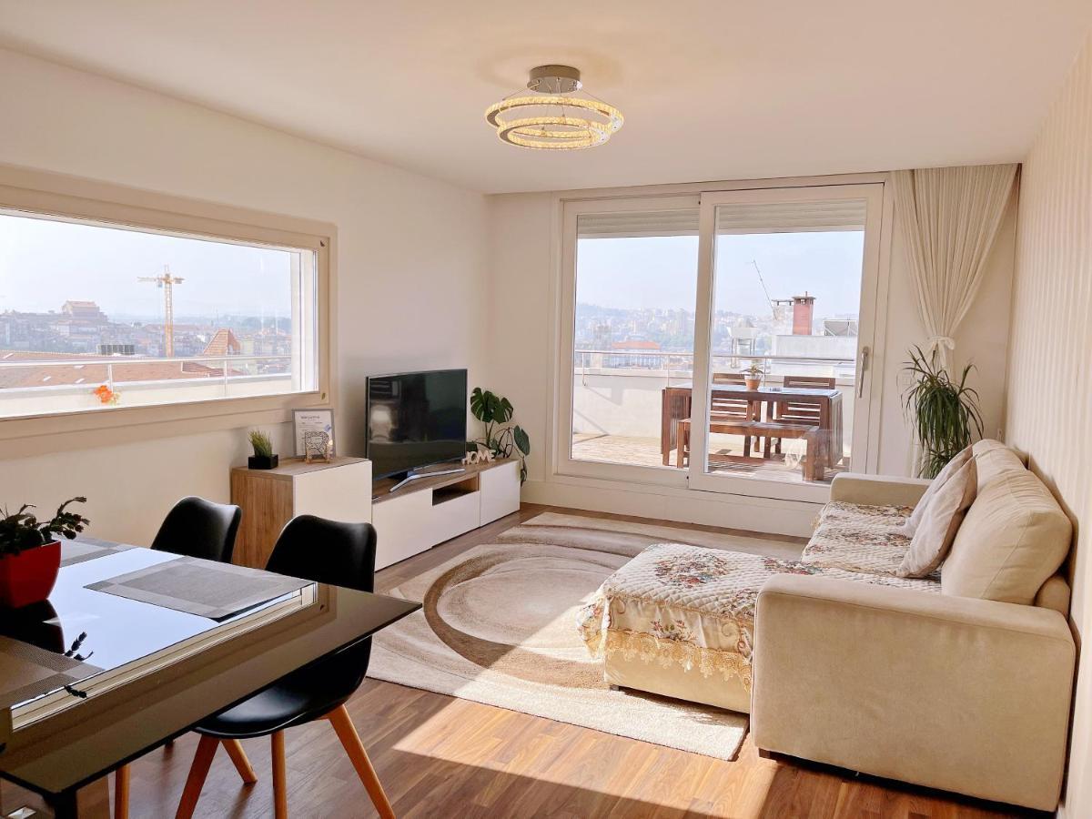 Unique Penthouse Porto Near Livaria Lello - 40M2 Terrace And Free Parking Ngoại thất bức ảnh